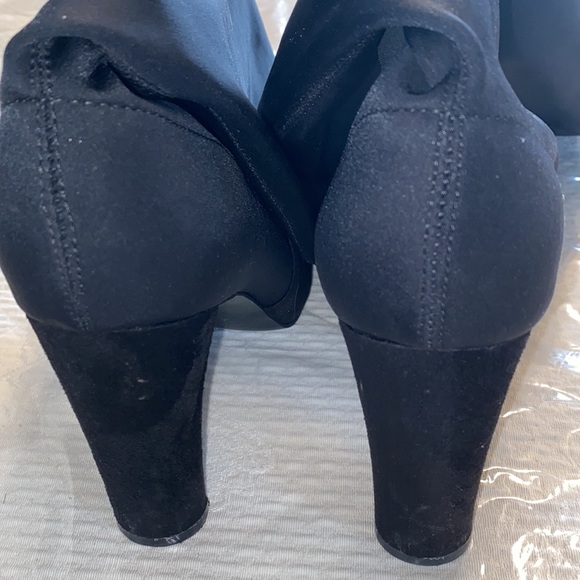 Charles David knee high  suede boots approx 3 1/2” heel, size  9 1/2 - Picture 7 of 12